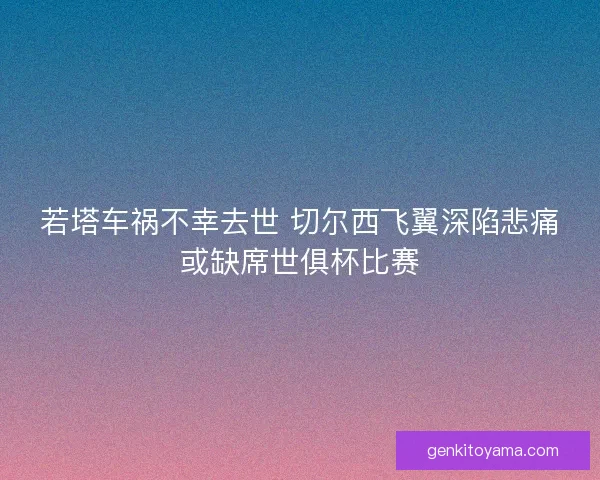 若塔车祸不幸去世 切尔西飞翼深陷悲痛或缺席世俱杯比赛